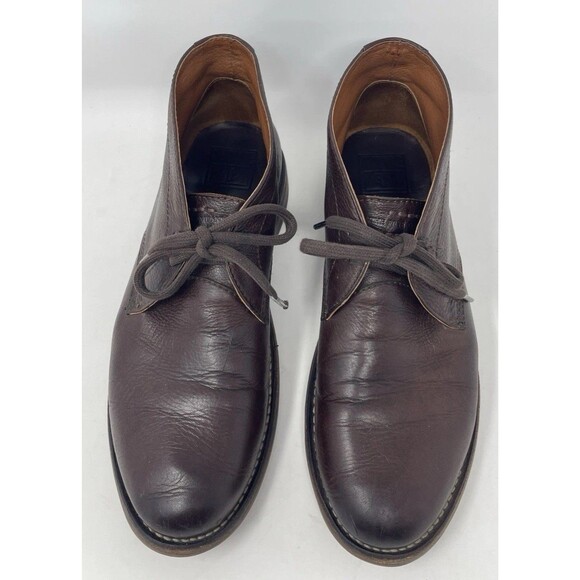 FRYE Men\'s Brown Leather Lace Up Chukka Boots/Shoes Size 8.5D main image 11